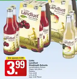WEZ Lütts Landlust Direktsaft-Schorle Angebot