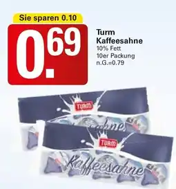 WEZ Turm Kaffeesahne 10% Fett Angebot