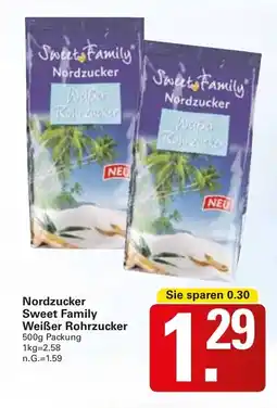 WEZ Nordzucker Sweet Family Weißer Rohrzucker Angebot