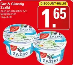 WEZ Gut & Günstig Zaziki Angebot