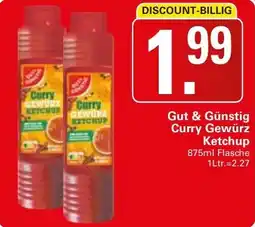 WEZ Gut & Günstig Curry Gewürz Ketchup Angebot