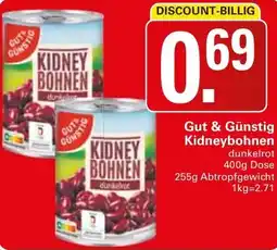 WEZ Gut & Günstig Kidneybohnen Angebot
