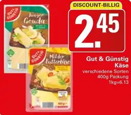 WEZ Gut & Günstig Käse Angebot