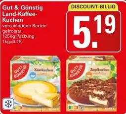 WEZ Gut & Günstig Land-Kaffee- Kuchen Angebot