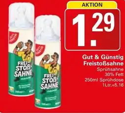 WEZ Gut & Günstig Freistoßsahne Angebot