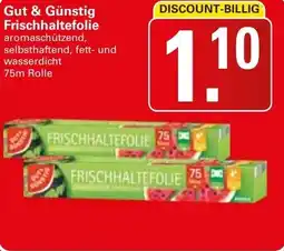 WEZ Gut & Günstig Frischhaltefolie Angebot