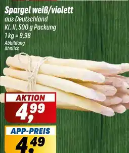 Simmel Spargel weiß/violett Angebot