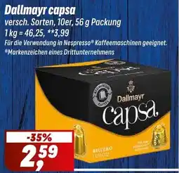 Simmel Dallmayr capsa Angebot