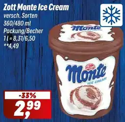 Simmel Zott Monte Ice Cream Angebot