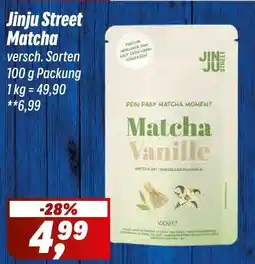 Simmel Jinju Street Matcha Angebot
