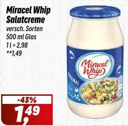 Simmel Miracel Whip Salatcreme Angebot