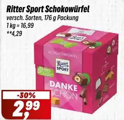 Simmel Ritter Sport Schokowürfel Angebot