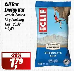 Simmel Clif Bar Energy Bar Angebot