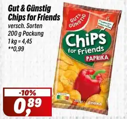 Simmel Gut & Günstig Chips for Friends Angebot