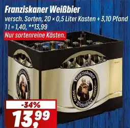Simmel Franziskaner Weißbier Angebot