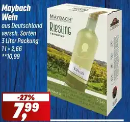 Simmel Maybach Wein Angebot