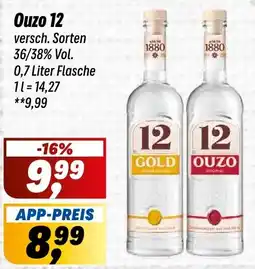 Simmel Ouzo 12 Angebot