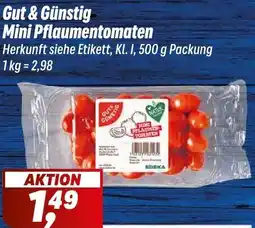Simmel Gut&Günstig Mini Pflaumentomaten Angebot