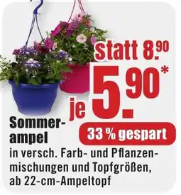 B1 Discount Baumarkt Sommerampel Angebot