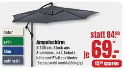 B1 Discount Baumarkt Ampelschirm Angebot