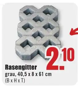 B1 Discount Baumarkt Rasengitter Angebot