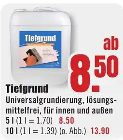 B1 Discount Baumarkt Tiefgrund Angebot