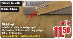 B1 Discount Baumarkt Click-Vinyl Angebot