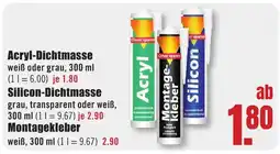 B1 Discount Baumarkt Acryl-Dichtmasse Angebot