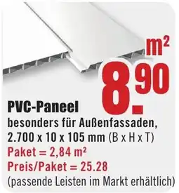 B1 Discount Baumarkt PVC-Paneel Angebot