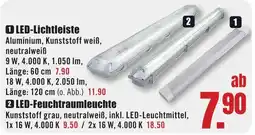 B1 Discount Baumarkt LED-Lichtleiste Angebot