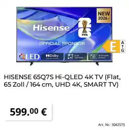 Saturn HISENSE 65Q7S HI-QLED 4K TV Angebot