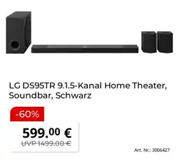 Saturn LG DS95TR 9.1.5-Kanal Home Theater, Soundbar, Schwarz Angebot
