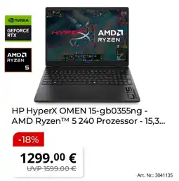 Saturn HP HyperX OMEN 15-gb0355ng Angebot