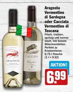 HIT Ullrich Aragosta Vermentino di Sardegna oder Cacciata Vermentino di Toscana Angebot
