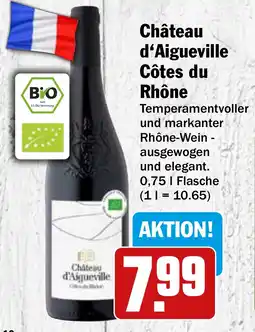 HIT Ullrich Château d'Aiqueville Côtes du Rhône Angebot