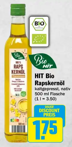 HIT Ullrich HIT Bio Rapskernöl Angebot