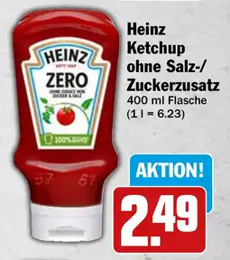 HIT Ullrich Heinz Ketchup ohne Salz-/ Zuckerzusatz Angebot