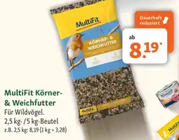 Fressnapf MultiFit Körner- & Weichfutter Angebot