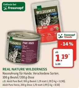 Fressnapf Real nature wilderness Angebot