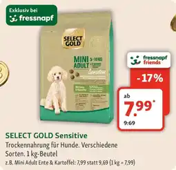 Fressnapf SELECT GOLD Sensitive Angebot