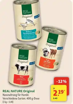 Fressnapf REAL NATURE Original Angebot