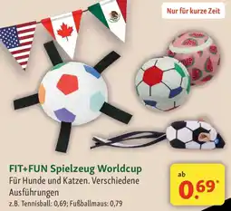 Fressnapf FIT+FUN Spielzeug Worldcup Angebot