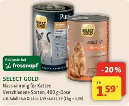 Fressnapf Select gold Angebot