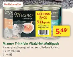 Fressnapf Miamor Trinkfein Vitaldrink Multipack Angebot