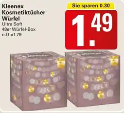 WEZ Kleenex Kosmetiktücher Würfel Angebot