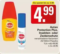 WEZ Autan Protection Plus, Insekten- oder Zeckenschutz Angebot