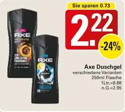 WEZ Axe Duschgel Angebot