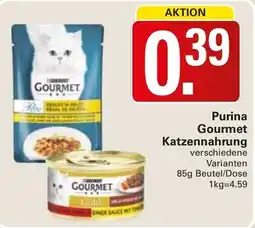 WEZ Purina Gourmet Katzennahrung Angebot