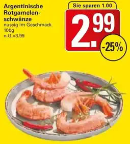 WEZ Argentinische Rotgarnelenschwänze Angebot