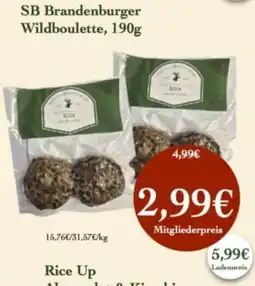 LPG Biomarkt SB Brandenburger Wildboulette Angebot